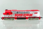 Vintage Tyco Ho Gauge Union Pacific Silver Streak 4301 Lighted Diesel Locomotive. Fixed Price $18.97.