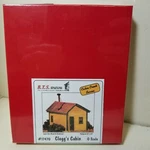 B.t.s Buildings 17470 Clegg's Cabin Laser Cut Wood Model Railroad Kit Scale. Fixed Price $24.95.