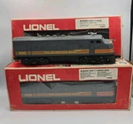 Lionel 8555/8557 Milwaukee Road F3 Aa Diesel Locomotive Set Powered + Dummy, "o". Fixed Price $199.99.