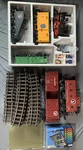 Lgb 2010 Stanza #1 Steam Engine Steel Tracks Cars Railmaster Figurines Lot. Fixed Price $649.99.