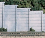 Woodland Scenics C1258 Ho Concrete Retaining Walls (three Sections). Fixed Price $14.99.