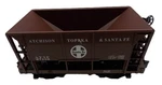 Lionel Gauge Large Scale Atsf Santa Fe Ore Hopper #87210 In 1:24. Fixed Price $49.99.