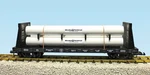 Usa Trains R17613B Bethlehem Steel Bulkhead Flatcar W/wheeling-pitsburgh Pipe. Fixed Price $84.03.