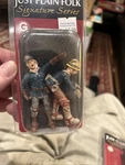 Just Plain Folk, 1:22.5 Figures For Lgb, Hand Painted, Scale, W/helmet. Fixed Price $16.50.
