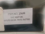 Spectrum 27699 ON30 Gauge Painted & Unlettered Ventilated Box Car. Fixed Price $35.00.