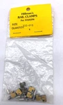 Hillman & Co. Rail Clamps Set Of 4 No. 332-015. Fixed Price $46.74.