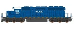 Intermountain Scale Emd SD40-2 Helm Leasing Hlcx #8137 Dc 69376-01. Fixed Price $168.66.