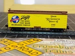 Unknown 36' Wood Beer Reefer Schlitz Brewery Milwaukee Wi Urtc 3765 (031302). Fixed Price $9.41.