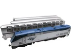 Kato Ho Amtrak Phase Vb P42 Genesis #68 With Passenger Cars Set Superliner Ln. Fixed Price $654.00.