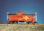 Usa Trains R12101 Santa Fe Red/black Extended Vision Caboose - G Scale. Fixed Price $179.95.