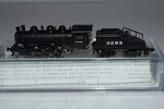 Scale Bachmann 50552 Santa Fe 0-6-0 Steam Switcher Locomotive 3283 C45883. Fixed Price $69.99.