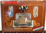 Lionel 8-87200 G Scale Buford & Roscoe Handcar New Mint. Fixed Price $119.95.