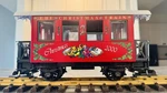 Lgb 36075 Christmas Passenger Car Yr 2000 Ex. Fixed Price $75.00.