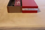 Scale Athearn, 50' Box Car, Santa Fe Atsf Shock Control, Red, #5642 Built. Fixed Price $24.00.