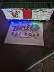 1989 Usa Trains Scale Christmas Boxcar W Lights. Fixed Price $125.00.