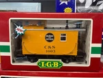 Lgb #43650 Colorado Southern C&s Bobber Lighted Caboose #1003 Gauge Nos. Fixed Price $69.00.