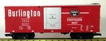 Usa Trains R19078B Burlington Route Simulated Steel Box Cars #63121 New. Fixed Price $89.95.