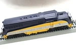 Ahm Tempo, Ho, Chesapeake & Ohio, Emd BL2 Diesel Engine, #1845, C-7 Ex. Fixed Price $32.84.