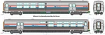 Kato 35-6241, Ho Scale Amtrak Viewliner Baggage-dorm Phase Iii #69004. Fixed Price $81.64.