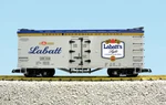 Usa Trains Scale R16033A Labatt Light Beer #1849 - Silver/blue. Fixed Price $99.99.