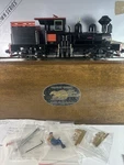 F 1:24 Scale Brass Precision Model 18 Ton Wood Burning Shay #98011-1 Iron Horse. Fixed Price $2850.00.