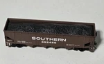 Bachmann Silver Series Scale 40 Ft Southern Pacific Quad Hopper Car No L7604. Fixed Price $15.00.