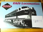 *read* Proto 2000 8702 Ho Scale Erie Railroad E8/E9 Diesel Locomotive 824 #2. Fixed Price $64.95.