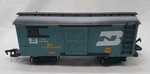 New Bright 1986 Gauge Box Car Burlington Northern Frisco York #246 973.. Fixed Price $16.99.