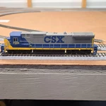 Bachmann Spectrum Ho Ge Dash 8-40C Csx 7598 Diesel Locomotive Dc Analog 85021. Fixed Price $70.00.