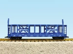 Usa Trains R17217 Conrail Two-tier Auto Carrier Flat Cars Blue G Scale. Fixed Price $84.95.