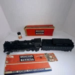 Lionel Postwar 2037 & 6026W Locomotive Tender Original Boxes Smoke Pellets. Fixed Price $250.00.