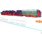 Marklin Ac Ho 1:87 German Db BR-52 Steam Locomotive + Rotary Snow Plow Mib New!. Fixed Price $449.99.