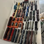 Hornby Railways Oo Gauge Lot, Lms Leander, Gwr, Us Army & Conrail Sets. 55+ITEMS. Fixed Price $390.00.