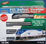 Kato 106-6285DCC Amfleet Ii & Viewliner Intercity Express Train 4 Car Scal. Fixed Price $169.35.