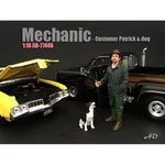 Customer Patrick Dog Figures 1:18 Scale Model By American Diorama 77448. Fixed Price $13.99.