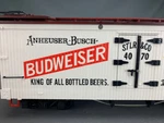 Scale Lgb 4070 Budweiser Beer Reefer G638 Lz. Fixed Price $47.98.