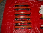6 Williams Trains Sp Southern Pacific Daylight Madison Passenger Car C-8 Ln. Fixed Price $450.00.