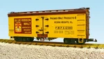 Usa Trains G Scale U.s. Reefer Car R16392 Blue Ribbon Malt Yellow/red. Fixed Price $89.99.