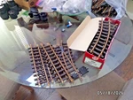 Lgb Lehmann Scale Brass Brown Track Set 12 Curved 4 Straight Turn Out. Fixed Price $99.99.