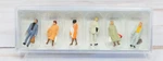 Preiser Mini-figures 14027, Railroad Train Passengers With Luggage, Ho Scale. Fixed Price $11.95.