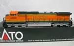 Kato Ho Scale Bnsf Ge Dash C44-9W Diesel Locomotive #4929 Ln Ob Dcc Ready Led. Fixed Price $198.00.