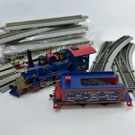 Bachmann Hawthorne Village Locomotive, Tender & 26 Tracks. Fixed Price $125.00.
