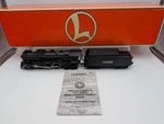 Lionel 6-28009 Gauge At&sf Hudson 4-6-4 Steam Locomotive Tender #3462 Ln. Fixed Price $400.00.