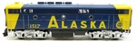 Mth MT-2128LB Alaska Emd F-3 B-unit Diesel Nib. Fixed Price $229.99.