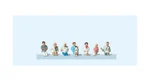 Scale Preiser Figure Set 79084 Passengers Seated N0676. Fixed Price $17.98.