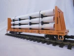 17601 Usa Trains D&rgw Pipe Load Flat Car Metal Wheels Scale. Fixed Price $112.95.