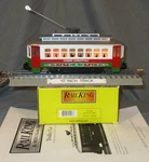 Mth 30-2583 Merry Christmas "bump-n-go" Trolley Car O/027 Ga. Wks W/ Lionel 2006. Fixed Price $95.00.