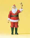 Preiser 63084 Santa Claus With Bell Figure For Model Christmas Layouts. Fixed Price $23.09.