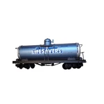 Bachmann 93434 Lifesavers Tank Car G Scale Blue With Box Read Description. Fixed Price $39.99.