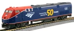 Kato 1766037 Scale P42 Amtrak Phase Vi #108 W/50TH Anniversary Logo 176-6037. Fixed Price $107.95.